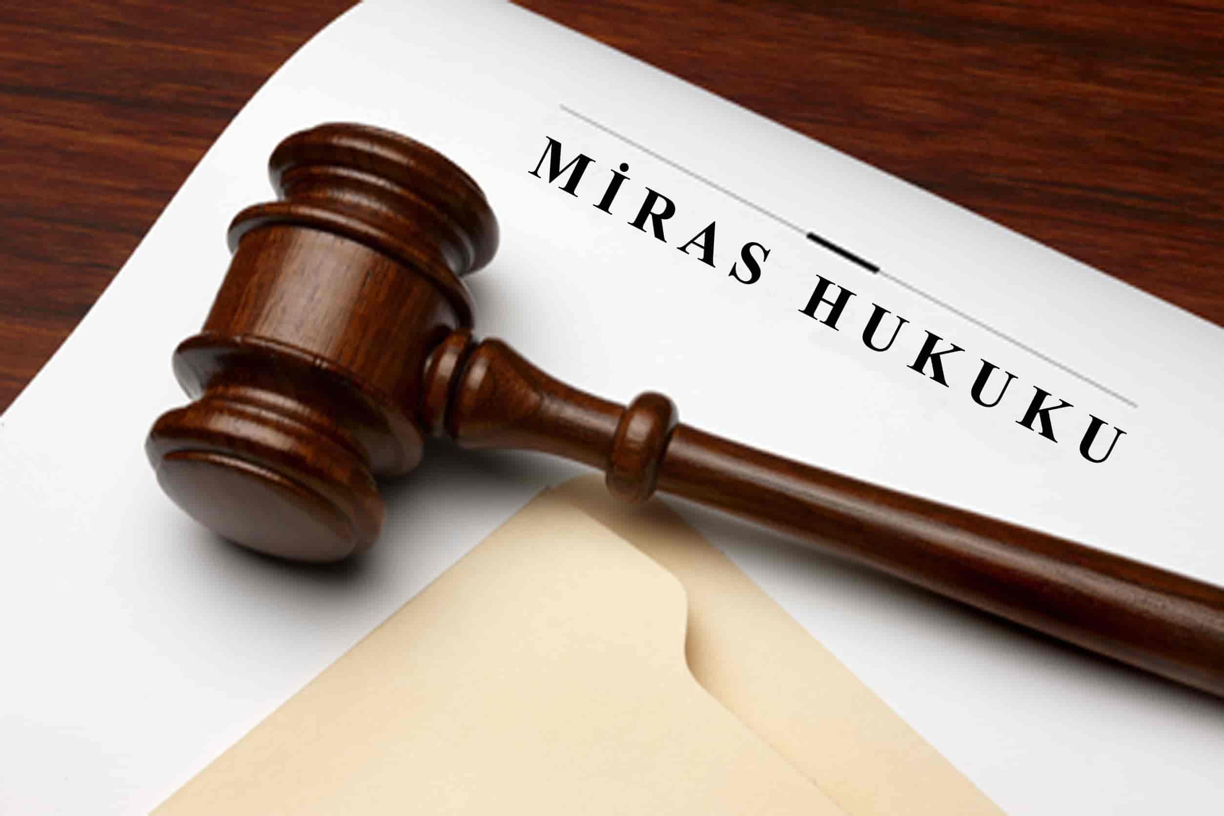 Miras Hukuku için hukuk hizmeti
